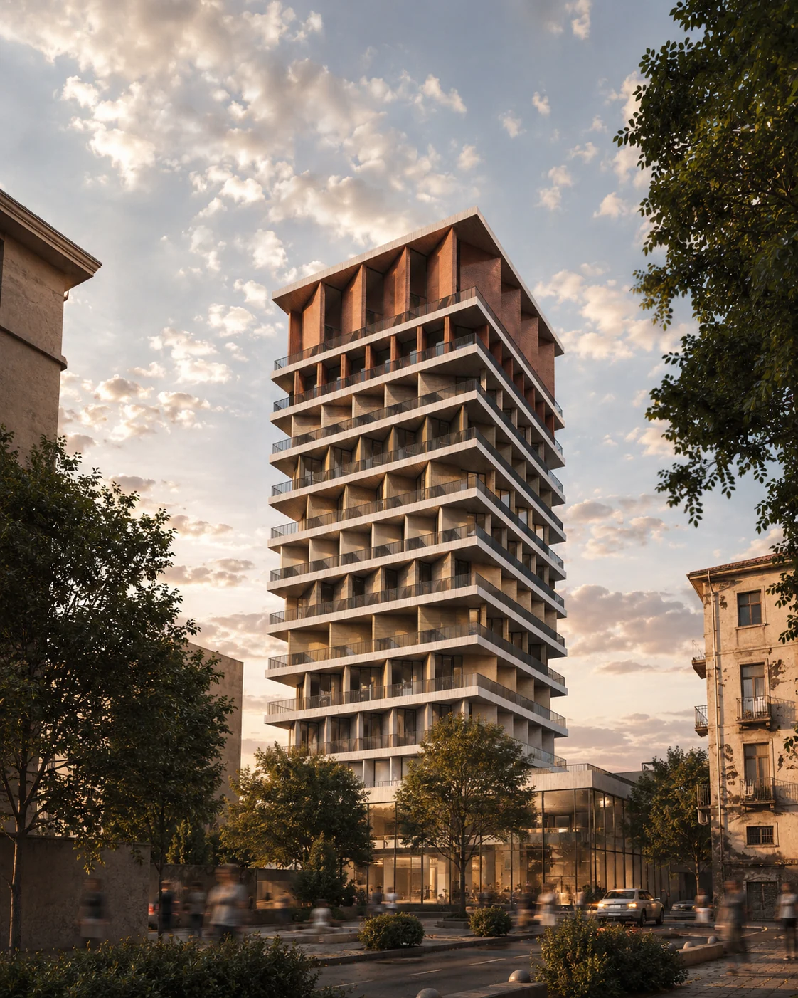 Mosaic Tower