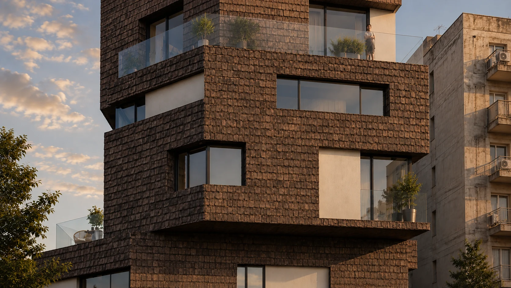 PNL Brick architectural detail